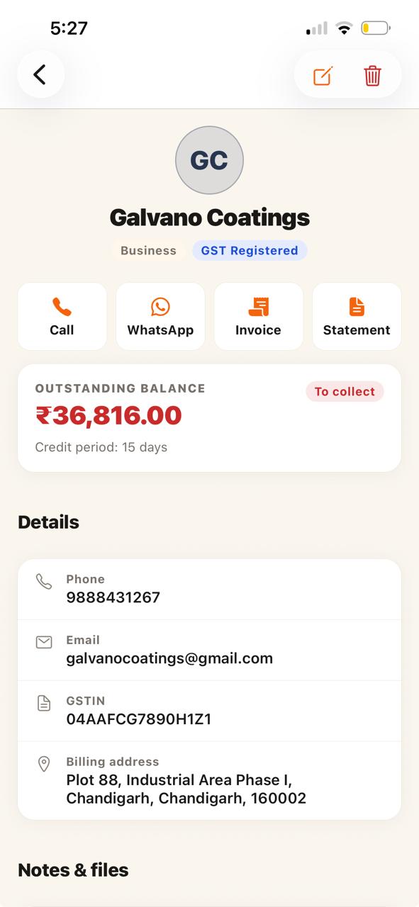 SmartVyapaar app screenshot 10